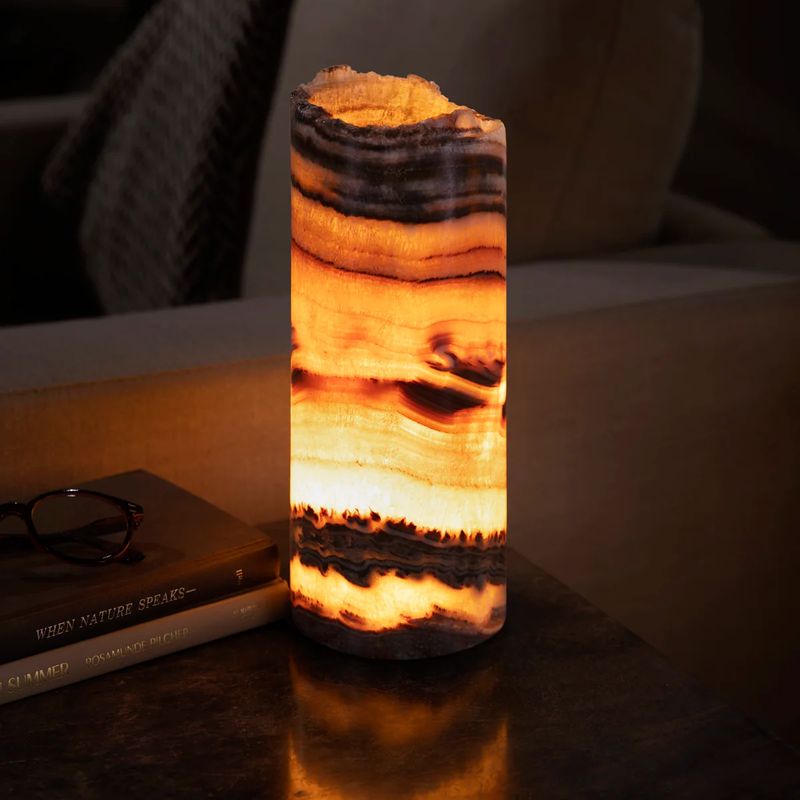 Onyx Cylinder Light Tower - 12"