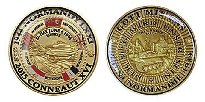 2015  D-Day Conneaut Challenge  Coin