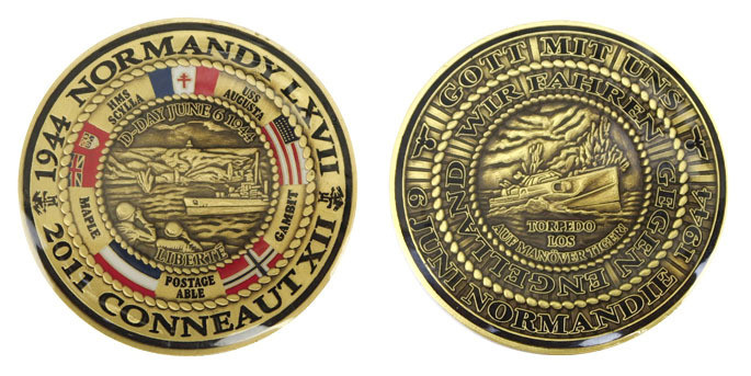 2011  D-Day Conneaut Challenge  Coin