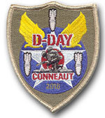 2016 D-Day Conneaut Embroidered Patch