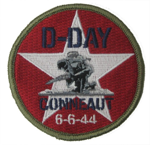 2012 D-Day Conneaut Embroidered Patch