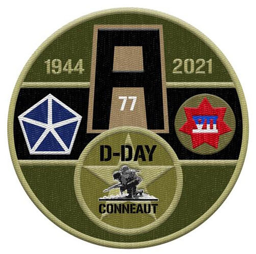 2021 D-Day Conneaut Embroidered Patch