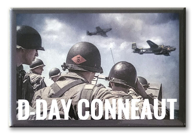 2023 D-Day Refrigerator Magnet - Design 1