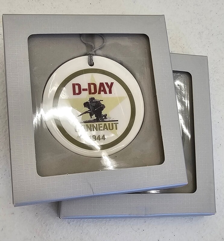 D-Day Christmas Ornament