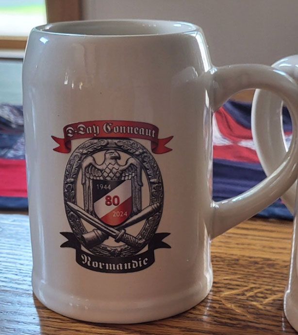 D-Day German Stein