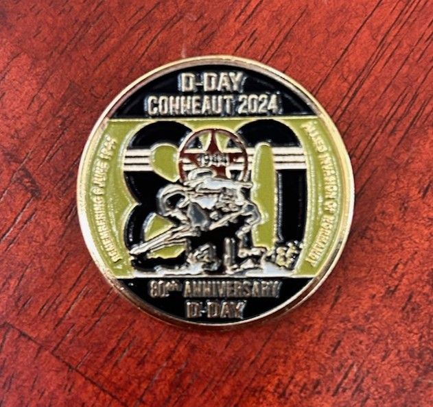 2024 D-Day Conneaut Enameled Pin