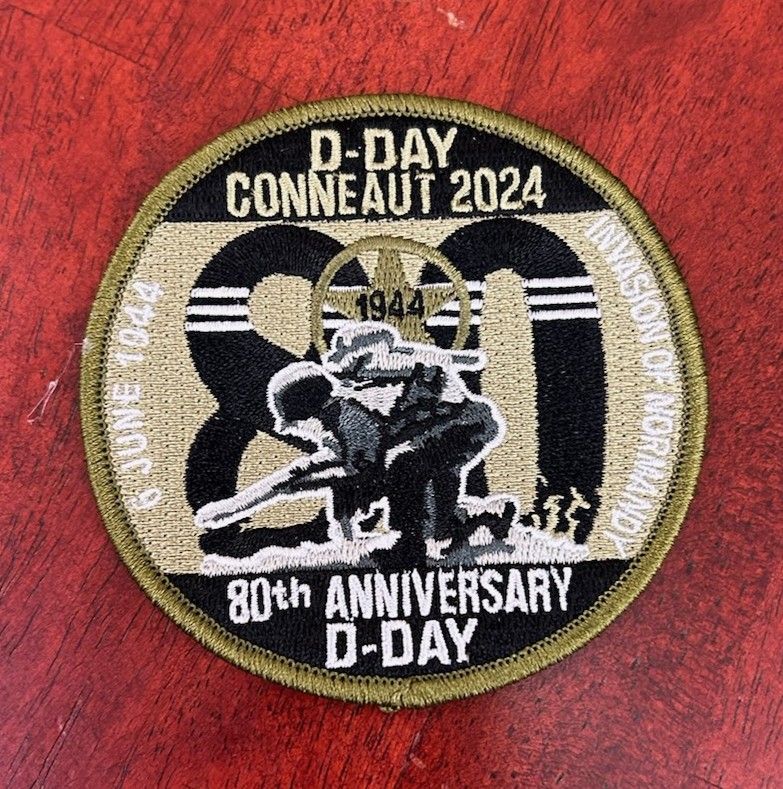 2024 D-Day Conneaut Embroidered Patch