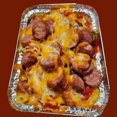 Pork - Cheesy Sausage Mac - Large