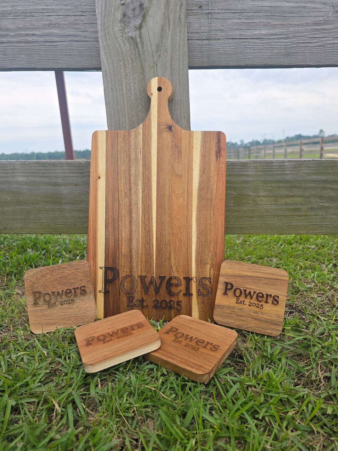 ** SALE PRICE** Engraved Coasters (Set of 4)