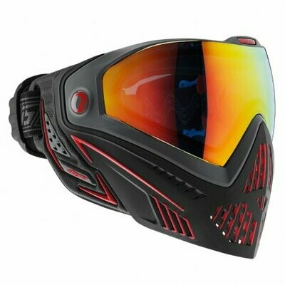 Dye I5 Fire Thermal mask- black/red