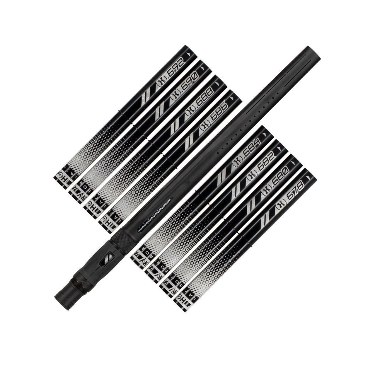 Lazr Dust Pewter Barrel Kit - Black Inserts (AC)