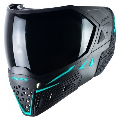 Empire EVS Paintball Mask - Black/Aqua