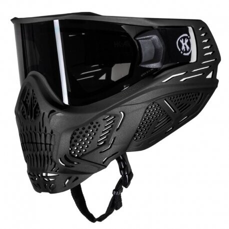 HK Army Skull HSTL W/ Clear Lense - Black