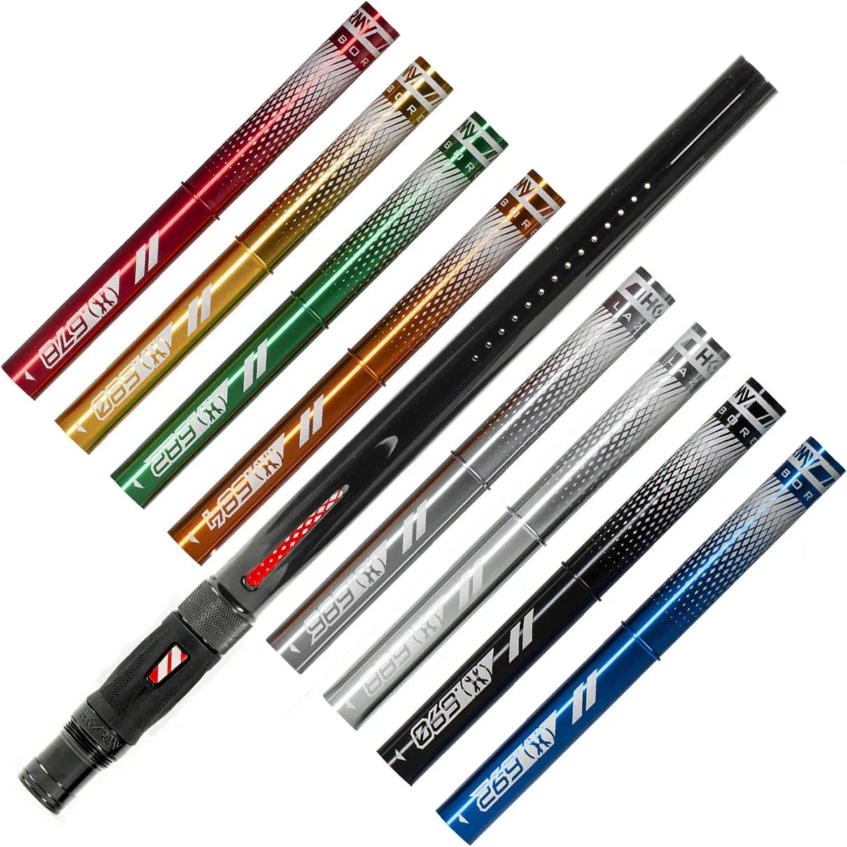 HK LAZR Kit Gloss Black With Coloured Inserts