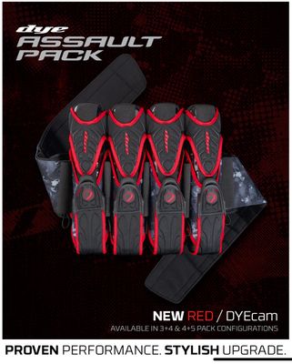 Dye Assault Pack 3+4 - Dyecam Red