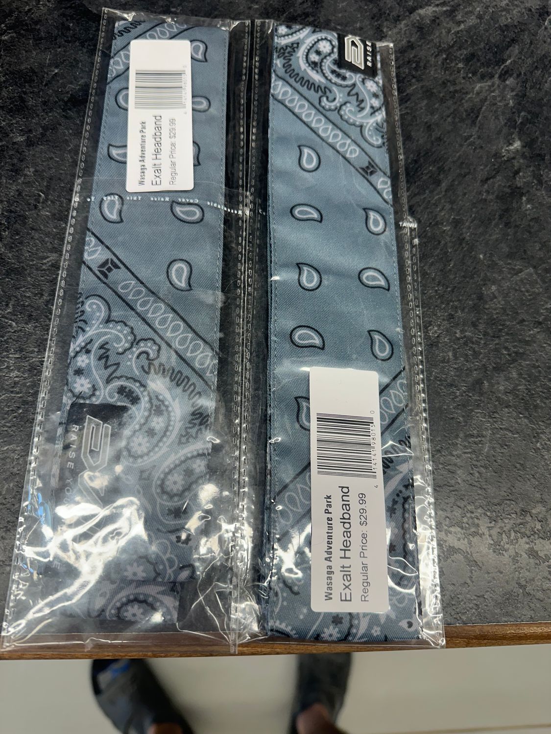 Exalt Headband - Bandana Grey