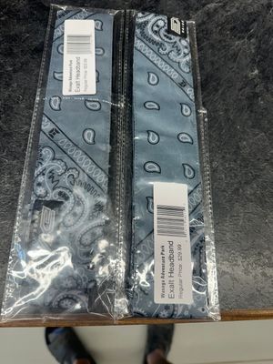 Exalt Headband - Bandana Grey