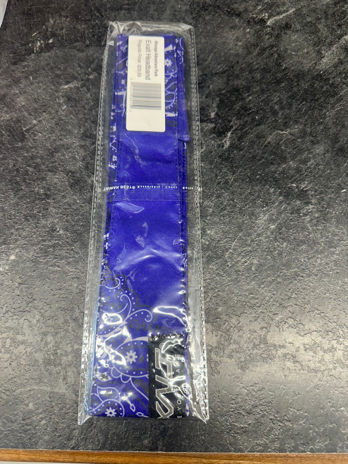 Exalt Headband - Bandana Blue