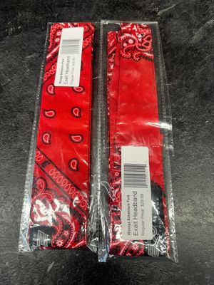 Exalt Headband - Bandana Red
