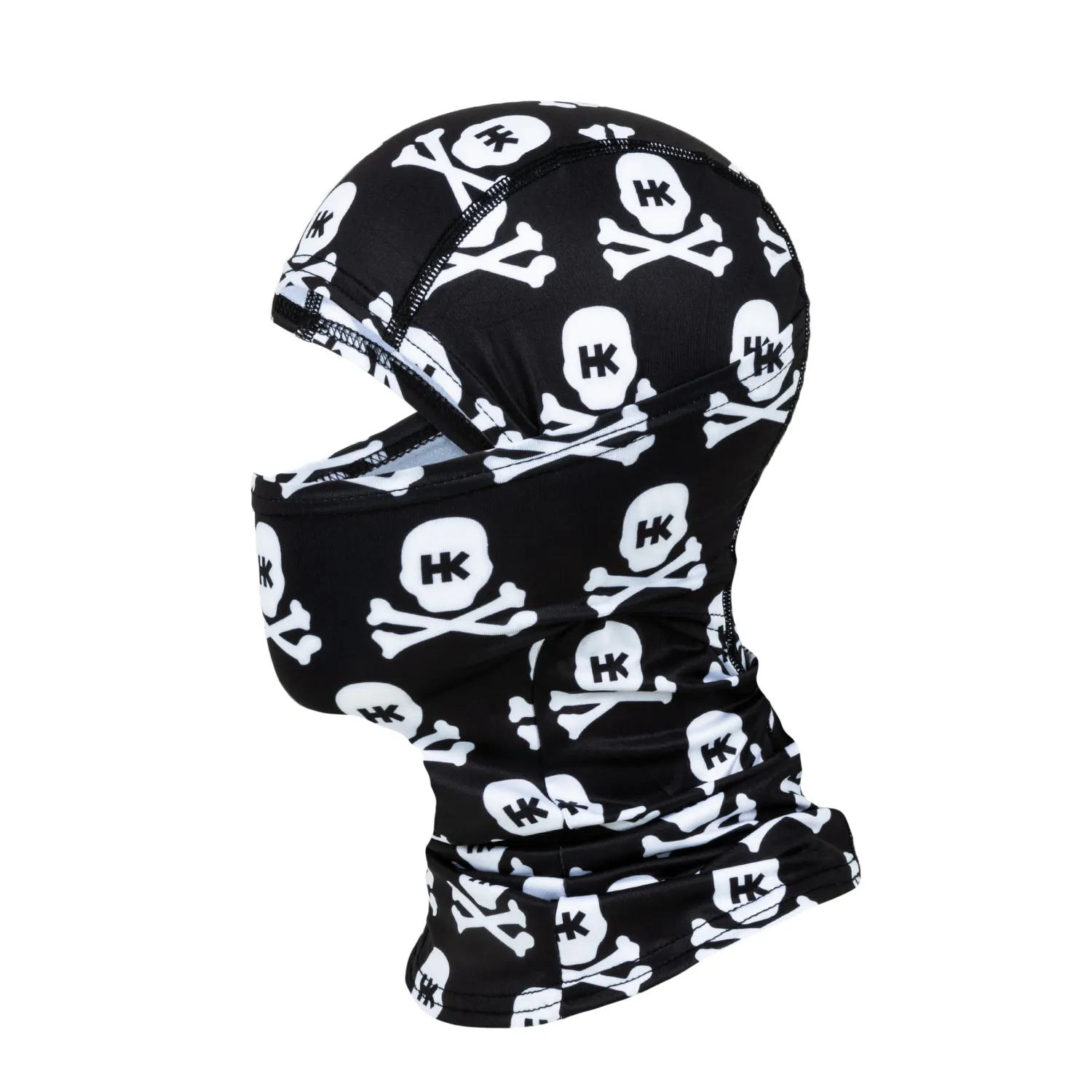 HK Balaclava - Skulls Black