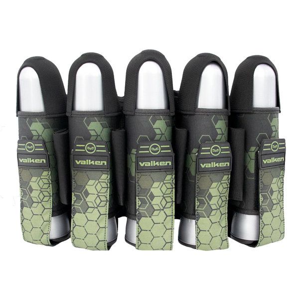Valken 5+8 Harness - Green Hex Camo