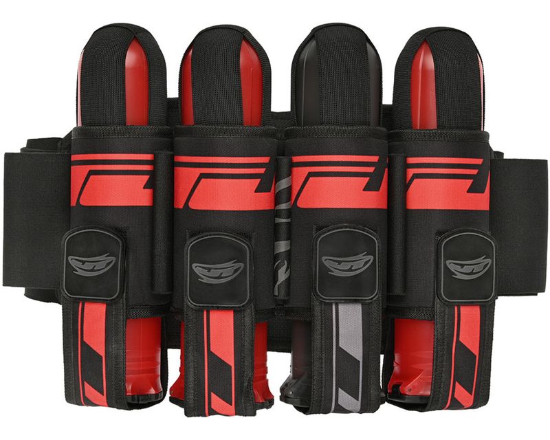 JT Swift Paintball Harness 4+7 Fire Red