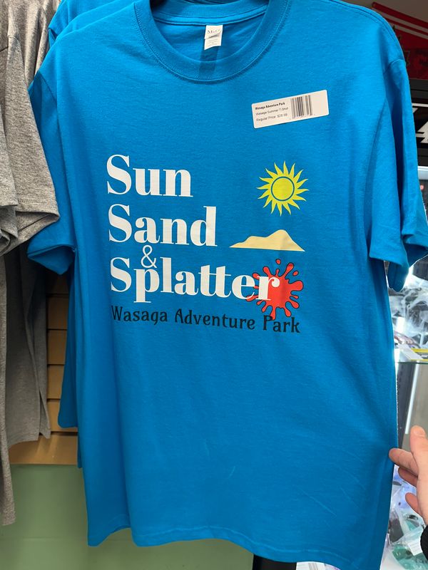Wasaga Adventure Park  T-Shirt “Sun, Sand, Splatter”