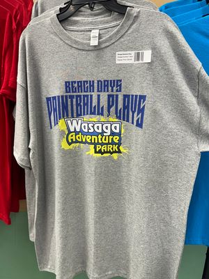Wasaga Adventure Park T-Shirt “Beach Days, Paintball Plays”