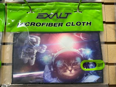 Exalt Microfiber Small Cloth - Space Cat