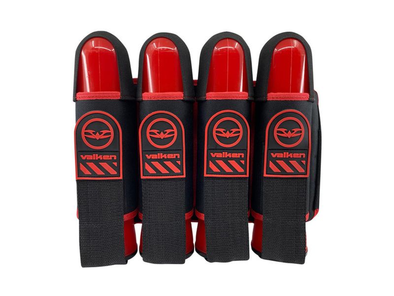 Valken Alpha 4 Pack Harness - Red