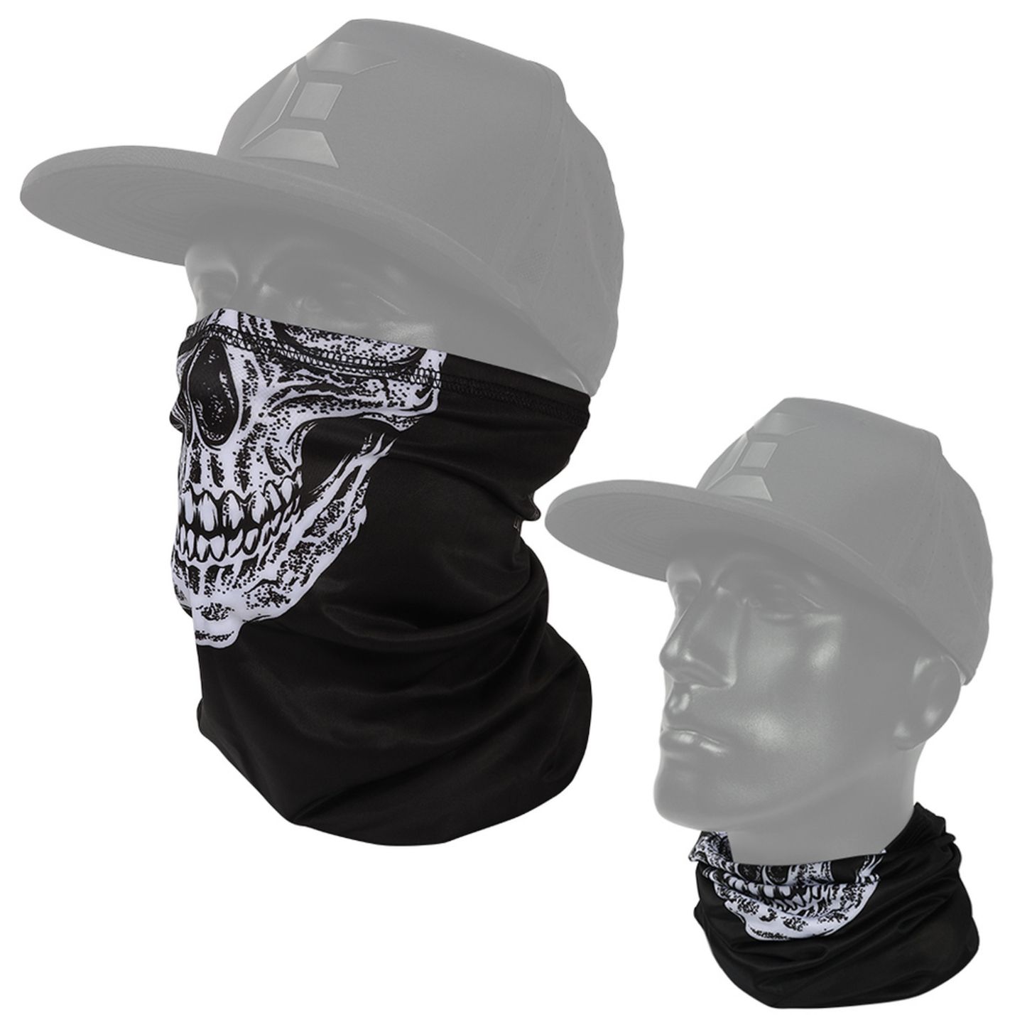 Exalt Neck Gaiter - Skull Jaw Exalt Neck Gaiter - Skull Jaw
