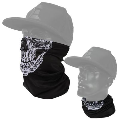 Exalt Neck Gaiter - Skull Jaw