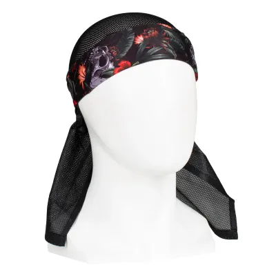 HK Headwrap - Tropical Skulls