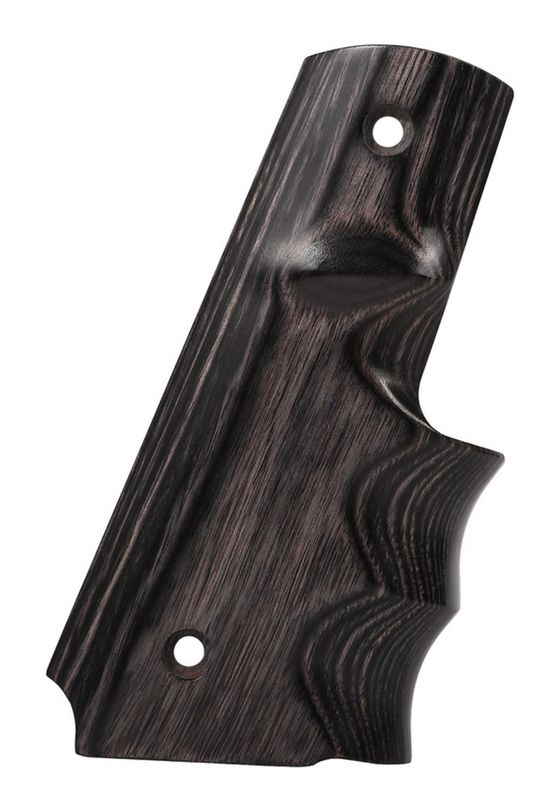 Exalt Hardwood Grips - Charcoal Timber