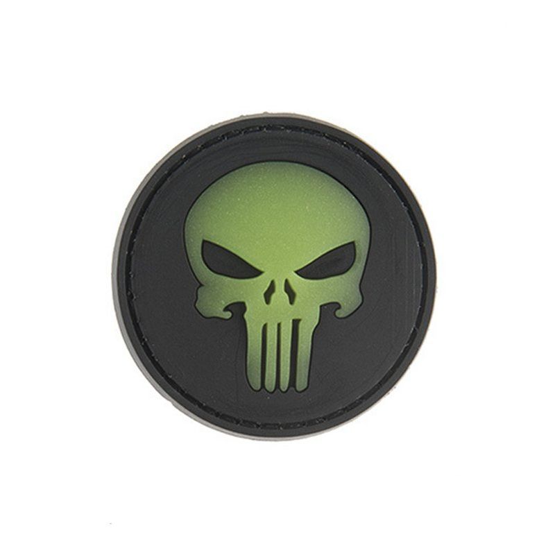 Punisher Glow In The Dark Morale Patch