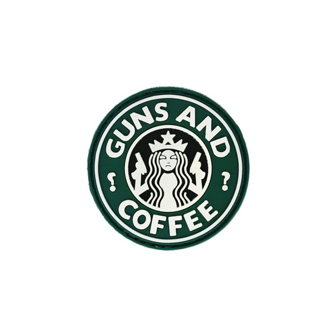 Guns and Coffee PVC Patch