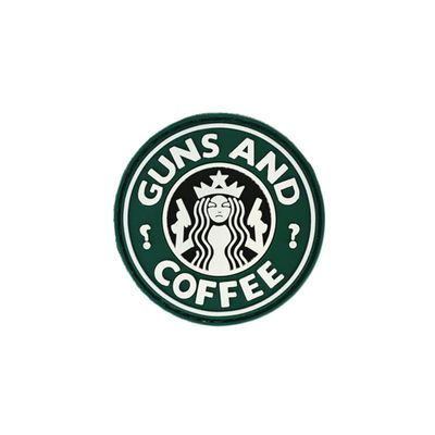 Guns and Coffee PVC Patch
