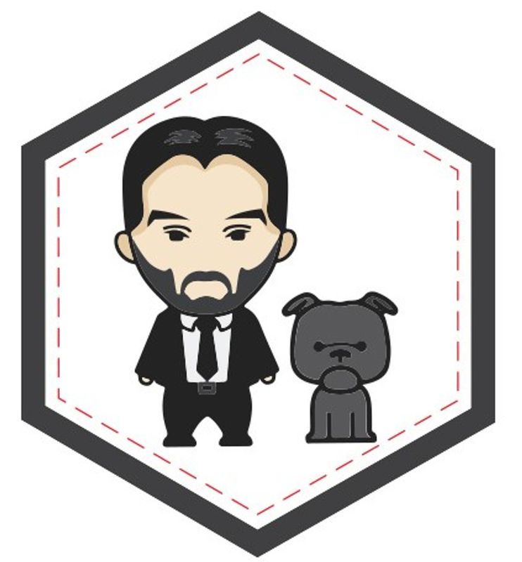 John Wick PVC Patch