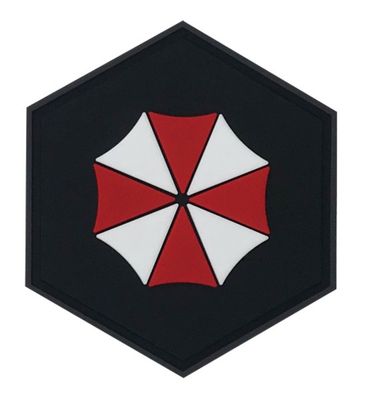 Umbrella Corporation Hexagon PVC Patch Umbrella Corporation Hexagon PVC Patch
