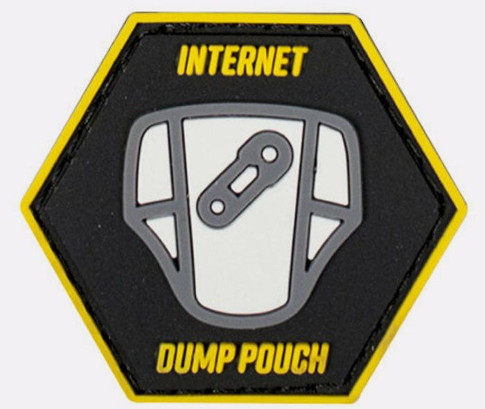 Valken Internet Dump Pouch Hexagon Morale Patch