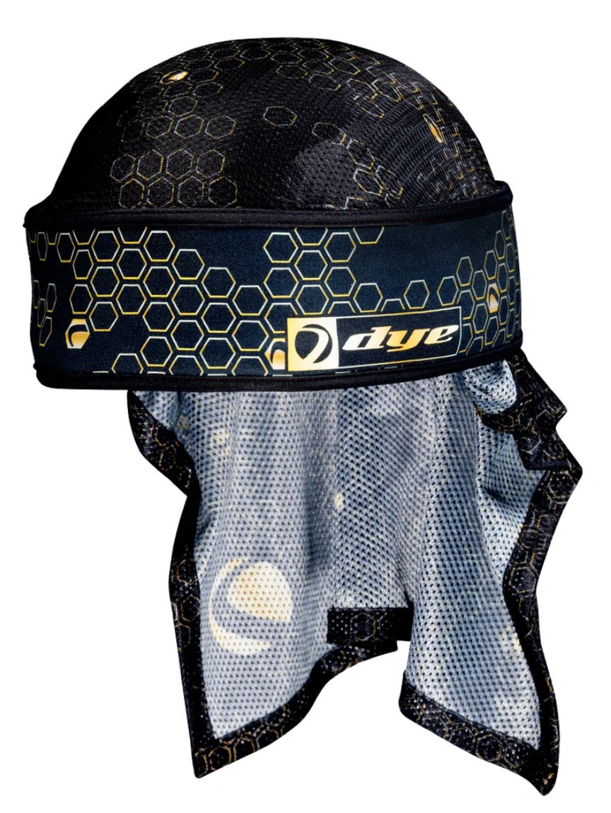 Dye Halo Head Wrap - Hypercam Black/Gold