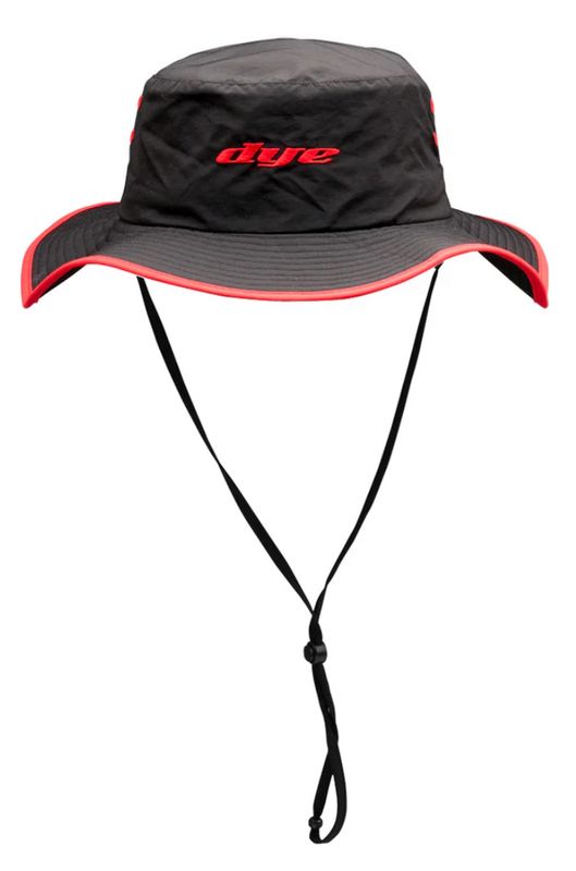 Dye Boonie Hat - Red/Black