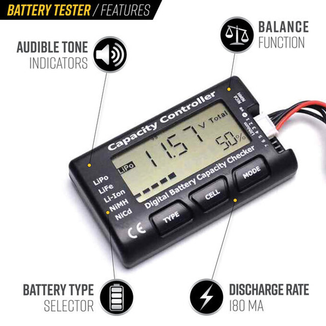 Valken Battery Tester Valken Battery Tester