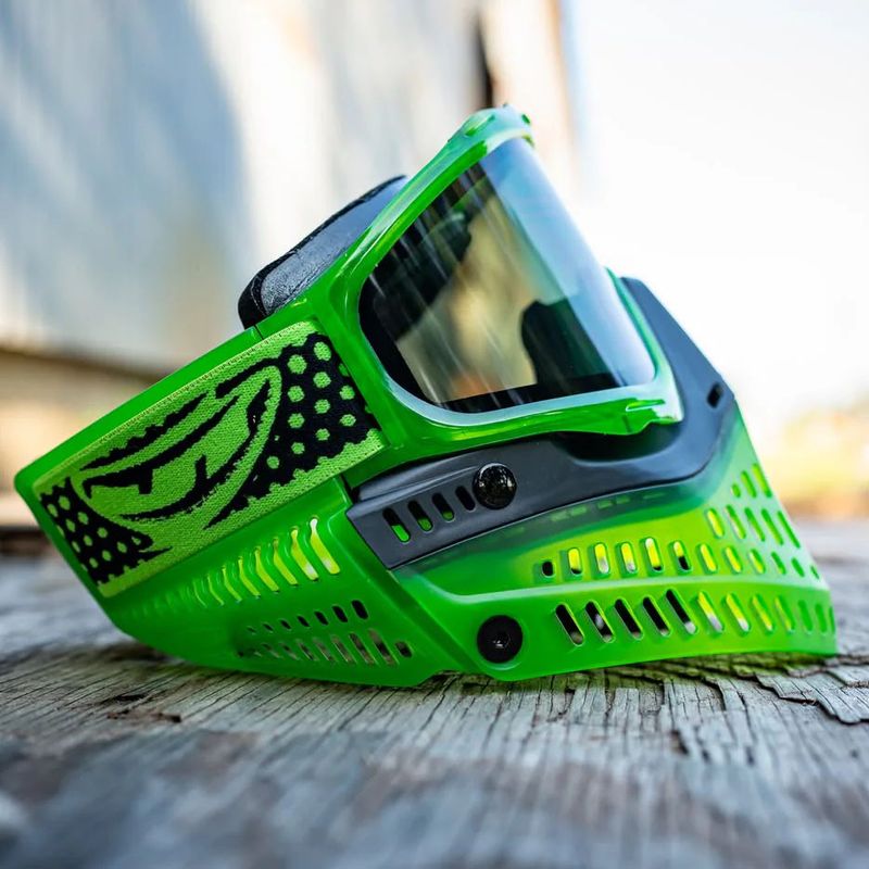 JT Proflex LE Paintball Mask – Lucky 15 Ice Lime