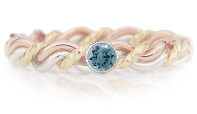 Add An Aquamarine, Size: 3.5mm, Setting Type: Bezel