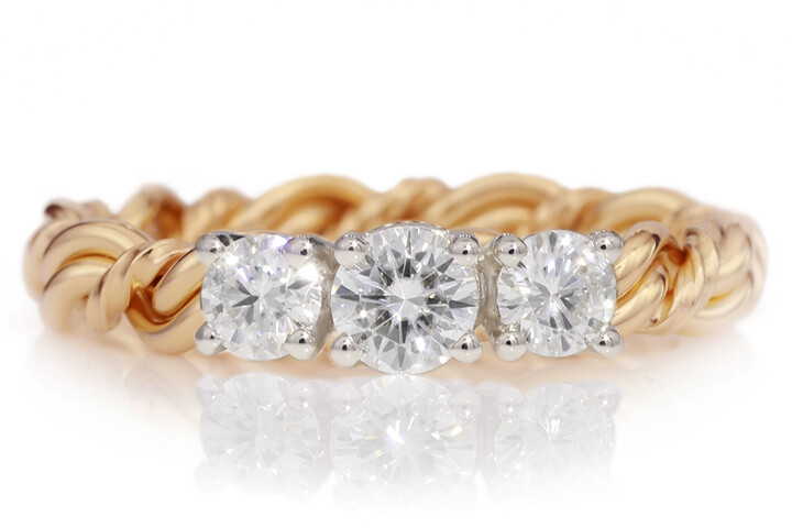 Cord of Three™ Trinity Engagement Ring