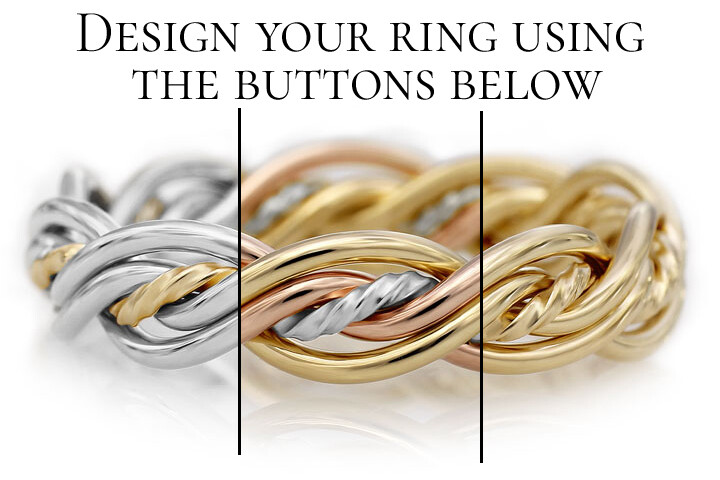 Design Your Five-Strand Braided Ring without Outer Bands