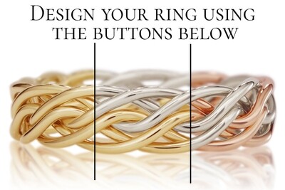 Design Your Six-Strand Open Braided Ring