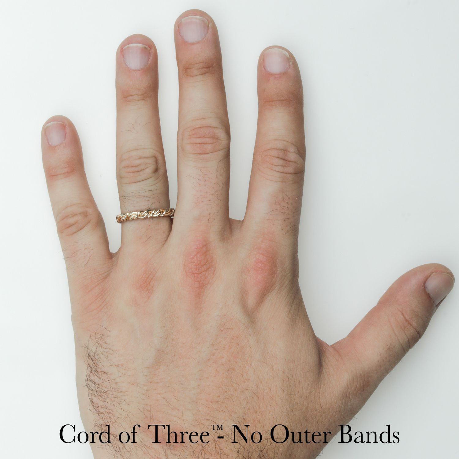 Cord of Three™ Wedding Ring (3.5mm)