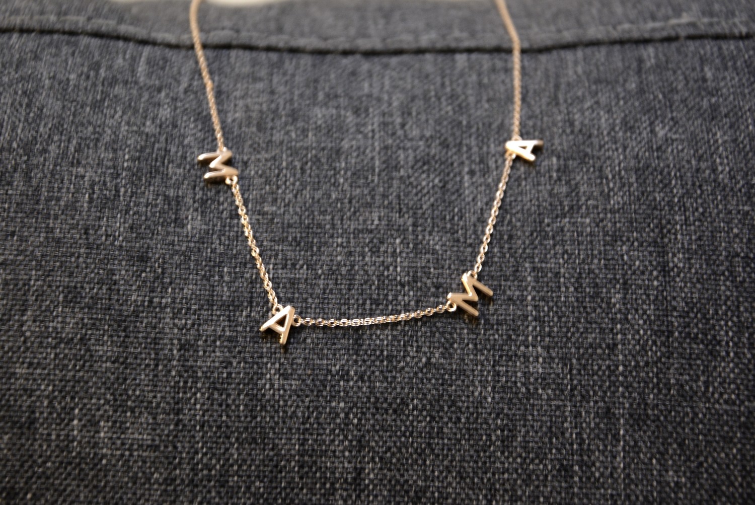 MAMA Necklace- Rose Gold